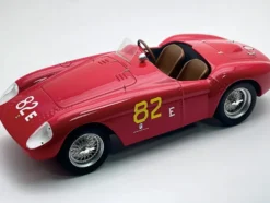 Ferrari 500 Mondial #82E Phil Hill - Richie Ginther "Torrey Pines 6 Hours" (1956) "Mythos Series" with Display Case Limited Edition to 35 pieces Worldwide 1/18 Model Car by Tecnomodel