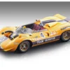 Ferrari 350 P4 Can Am #4 Paul Hawkins Winner Roy Hesketh 3 Hours 1968 Mythos Series Limited Edition 165 pieces Worldwide 1/18 Model Car Tecnomodel TM18-251C