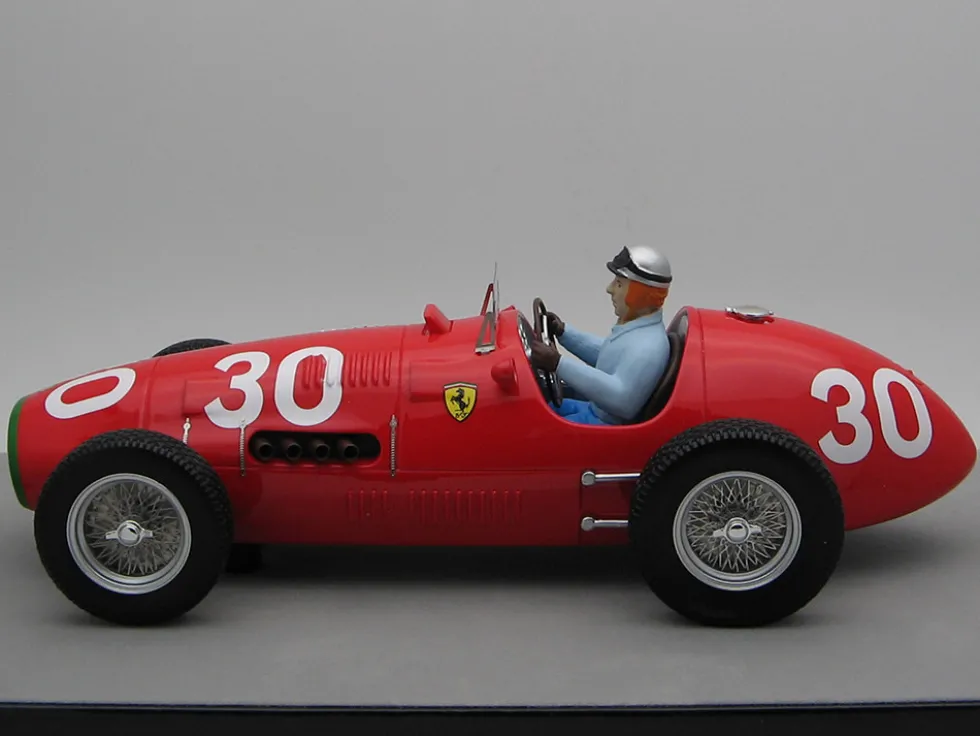 Ferrari 500 #30 Piero Taruffi Winner Formula Two F2 Swiss GP 1952 with Driver Figure Mythos Series Limited Edition to 55 pieces Worldwide 1/18 Model Car Tecnomodel TMD18-66C