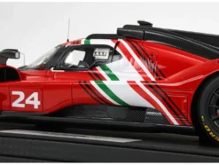Ferrari 499P Modificata #24 Red with White Stripes 