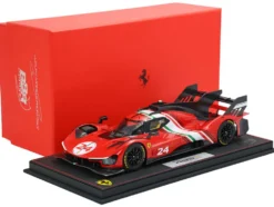 Ferrari 499P Modificata #24 Red with White Stripes 