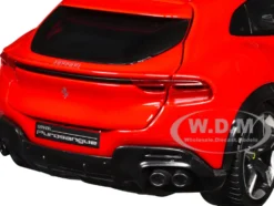 Ferrari Purosangue Red with Sunroof 