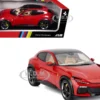 2022 Ferrari Purosangue Rosso Corsa Red with Black Top 1/18 Diecast Model Car by Polistil