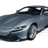 Ferrari Roma Gray Metallic Race + Play Series 1/24 Diecast Model Car Bburago 26029gry