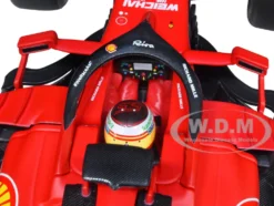 Ferrari SF21 #55 Carlos Sainz Formula One F1 Car Ferrari Racing Series 1/18 Diecast Model Car Bburago 16809SA