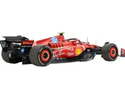 Ferrari SF-24 #55 Carlos Sainz Jr. 2nd Place Formula One F1 "United States GP" (2024) Limited Edition to 20 pieces Worldwide 1/18 Diecast Model Car by BBR