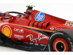 Ferrari SF-24 #55 Carlos Sainz Jr. 2nd Place Formula One F1