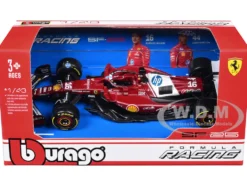 Ferrari SF-25 #16 Charles Leclerc Formula One F1 "World Championship" (2025) 1/43 Diecast Model Car by Bburago
