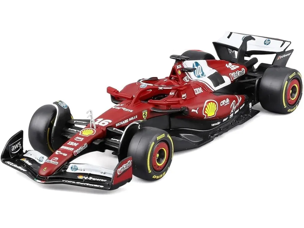 Ferrari SF-25 #16 Charles Leclerc Formula One F1 "World Championship" (2025) 1/43 Diecast Model Car by Bburago