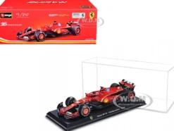 Ferrari SF-24 #16 Charles Leclerc Formula One F1 World Championship (2024) "Formula Racing" Series 1/24 Diecast Model Car by Bburago