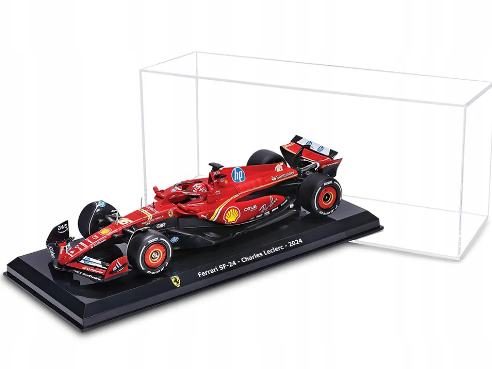 Ferrari SF-24 #16 Charles Leclerc Formula One F1 World Championship (2024) "Formula Racing" Series 1/24 Diecast Model Car by Bburago