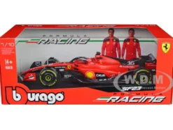 Ferrari SF 23 #16 Charles Leclerc Formula One F1 World Championship 2023 Formula Racing Series 1/18 Diecast Model Car Bburago 16812CL