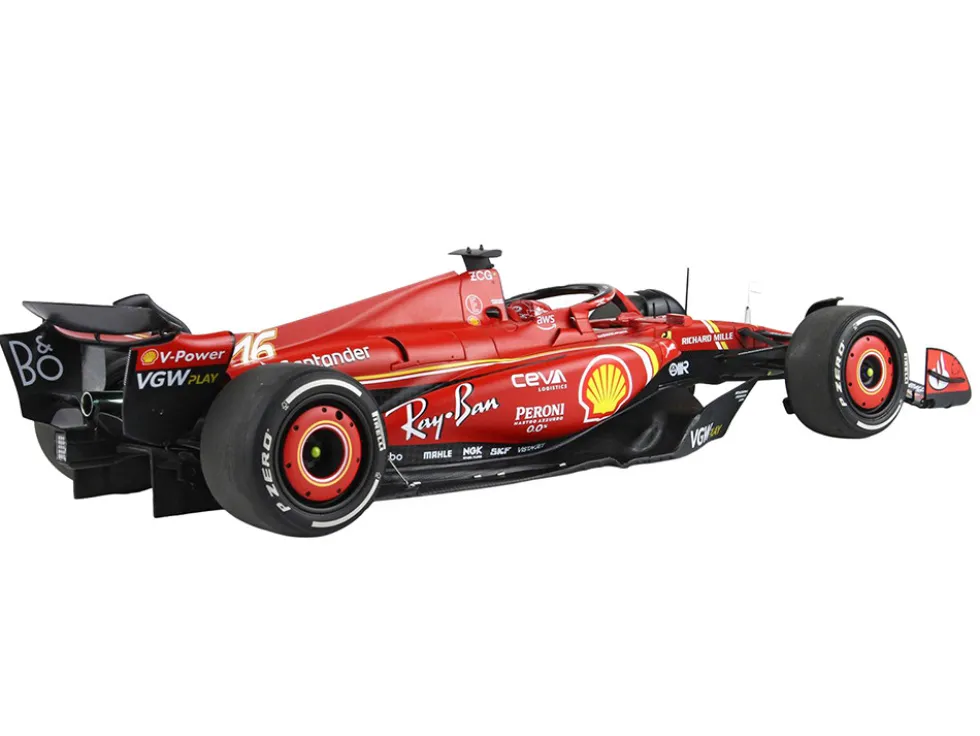 Ferrari SF-24 #16 Charles Leclerc 2nd Place Formula One F1 "Australian GP" (2024) Limited Edition to 140 pieces Worldwide 1/18 Diecast Model Car by BBR