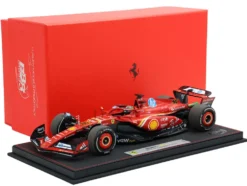 Ferrari SF-24 #16 Charles Leclerc Winner Formula One F1 "Italian GP" (2024) Limited Edition to 350 pieces Worldwide 1/18 Diecast Model Car by BBR