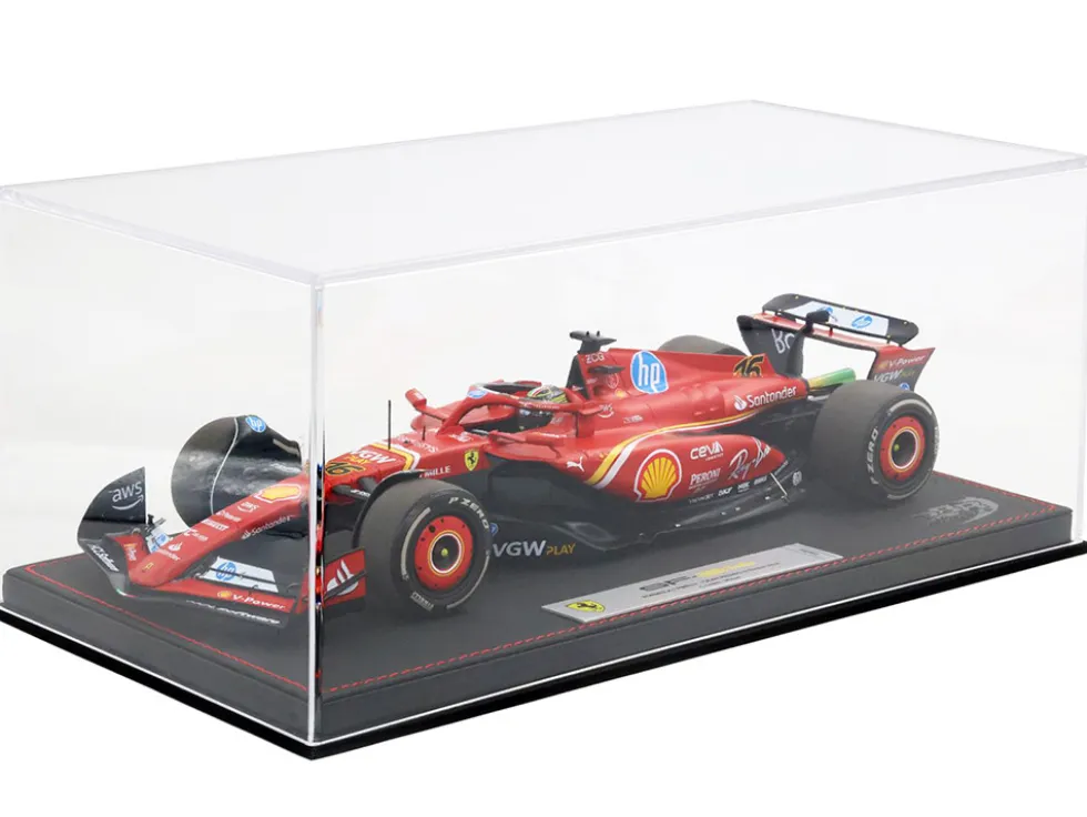 Ferrari SF-24 #16 Charles Leclerc Winner Formula One F1 "Italian GP" (2024) Limited Edition to 350 pieces Worldwide 1/18 Diecast Model Car by BBR