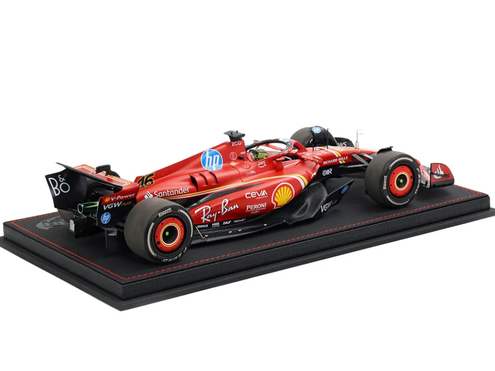 Ferrari SF-24 #16 Charles Leclerc Winner Formula One F1 "Italian GP" (2024) Limited Edition to 350 pieces Worldwide 1/18 Diecast Model Car by BBR