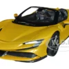 Ferrari SF90 Spider Gold Metallic Race + Play Series 1/18 Diecast Model Car Bburago 16016gld