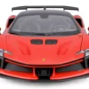 Ferrari SF90 XX Stradale Red with Black Top "Race + Play" Series 1/18 Diecast Model Car by Bburago
