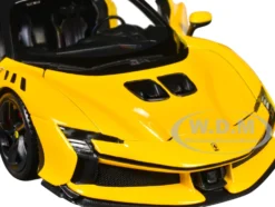 Ferrari SF90 XX Stradale Yellow with Black Top 