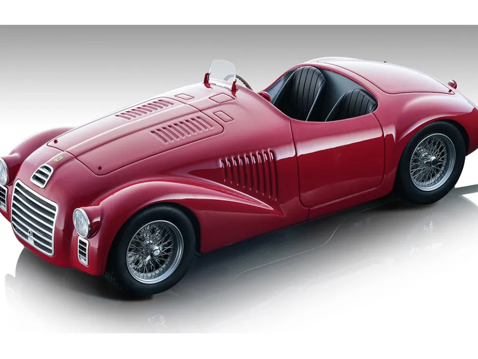 Ferrari 125S Rosso Corsa Red "Press Version" (1947) "Mythos Series" Limited Edition to 65 pieces Worldwide 1/18 Model Car by Tecnomodel