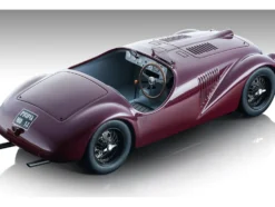 Ferrari 159S Rosso Mugello Red "Press Officine" (1947) "Mythos Series" Limited Edition to 45 pieces Worldwide 1/18 Model Car by Tecnomodel