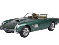 Ferrari Superfast 4.9 S/N 0719SA Green Metallic White Top Cavallino Classic 2008 DISPLAY CASE Limited Edition 64 pieces Worldwide 1/18 Model Car BBR CARS1819B