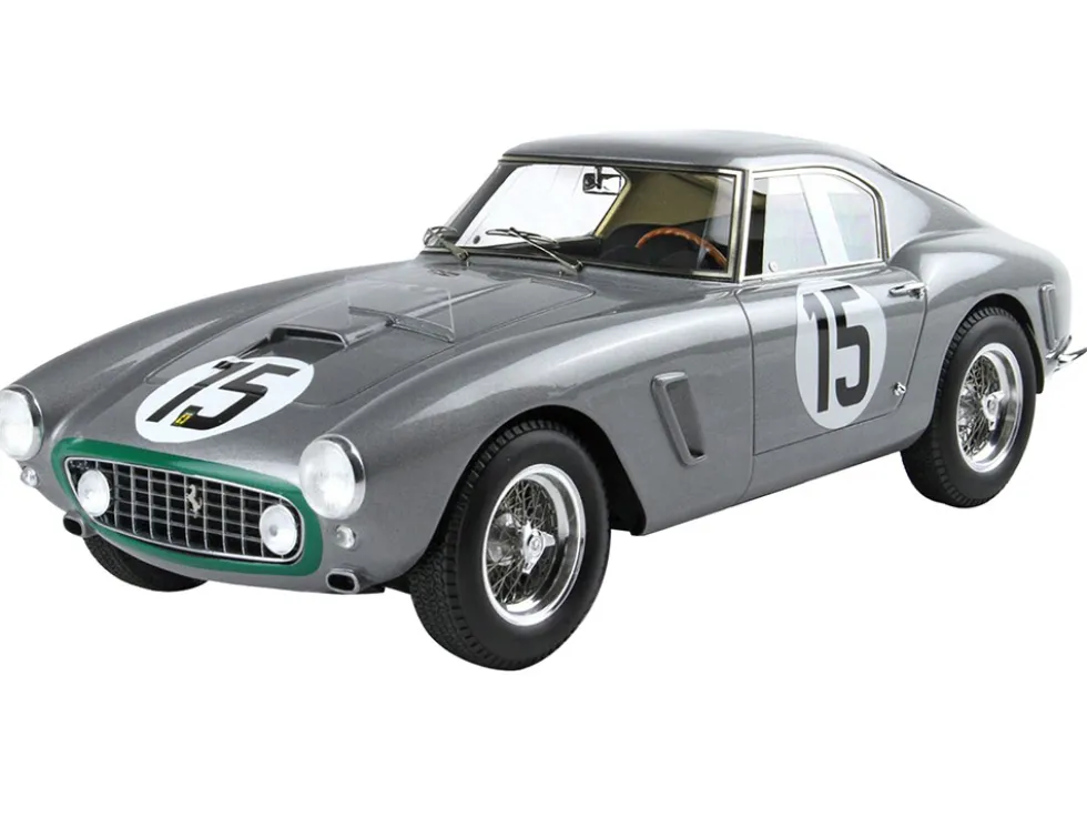 Ferrari 250 SWB #15 Graham Whitehead - Henry Taylor "24 Hours of Le Mans" (1960) with DISPLAY CASE Limited Edition to 99 pieces Worldwide 1/18 Model Car by BBR