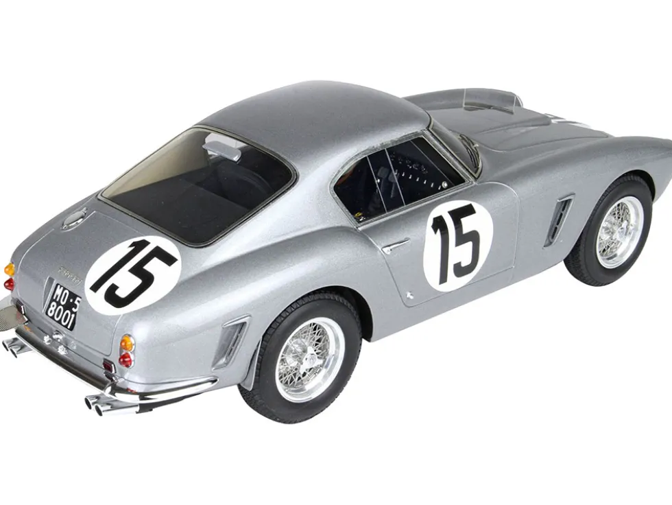 Ferrari 250 SWB #15 Graham Whitehead - Henry Taylor "24 Hours of Le Mans" (1960) with DISPLAY CASE Limited Edition to 99 pieces Worldwide 1/18 Model Car by BBR