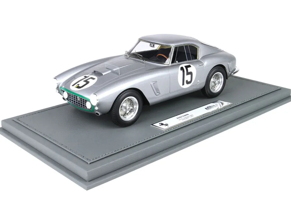 Ferrari 250 SWB #15 Graham Whitehead - Henry Taylor "24 Hours of Le Mans" (1960) with DISPLAY CASE Limited Edition to 99 pieces Worldwide 1/18 Model Car by BBR