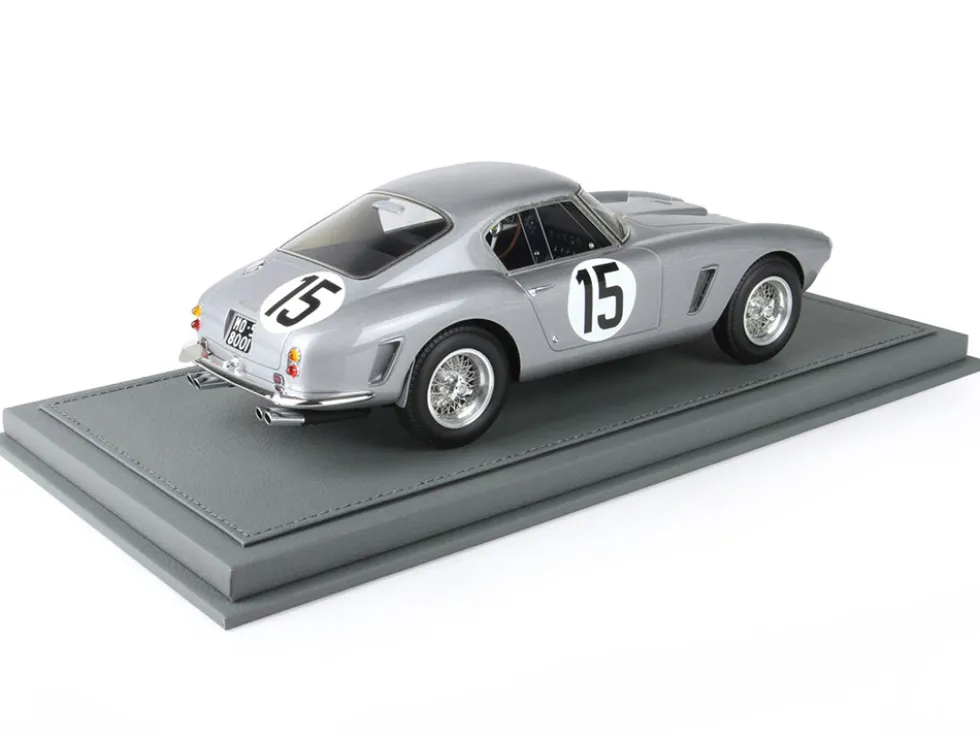 Ferrari 250 SWB #15 Graham Whitehead - Henry Taylor "24 Hours of Le Mans" (1960) with DISPLAY CASE Limited Edition to 99 pieces Worldwide 1/18 Model Car by BBR