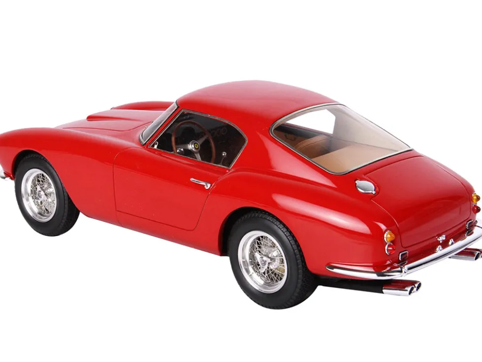 1959 Ferrari 250 SWB GT Berlinetta Paseo Corto Red with DISPLAY CASE Limited Edition 500 pieces Worldwide 1/18 Model Car BBR BBR1851A