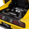 1989 Ferrari 348 TB Yellow Elite Edition 1/18 Diecast Car Model Hot Wheels V7437