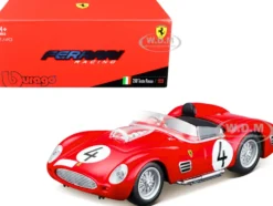 Ferrari 250 Testa Rossa #4 Hill Gendebien Nurburgring 1000km 1959 1/43 Diecast Model Car Bburago 36307