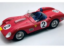 Ferrari 250 TR59-60 #2 Cliff Allison - Phil Hill - Willy Mairesse "Scuderia Ferrari" 3rd Place "1000 km Nurburgring" (1960) "Mythos Series" with Display Case Limited Edition to 40 pieces Worldwide 1/18 Model Car by Tecnomodel