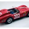 Ferrari 250 TR59-60 #202 Cliff Allison - Richie Ginther "Scuderia Ferrari" "Targa Florio" (1960) "Mythos Series" with Display Case Limited Edition to 40 pieces Worldwide 1/18 Model Car by Tecnomodel