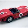 Ferrari 330 TRI-LM #8 Pedro Rodriguez Winner "Bridgehampton 400 Kilometres" (1962) "Mythos Series" with Display Case Limited Edition to 45 pieces Worldwide 1/18 Model Car by Tecnomodel