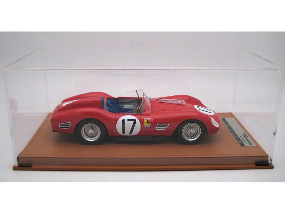 Ferrari 250 TR59-60 #17 Pedro Rodriguez - Ricardo Rodriguez "NART" 3rd Place "12 Hours of Sebring" (1961) "Mythos Series" with Display Case Limited Edition to 55 pieces Worldwide 1/18 Model Car by Tecnomodel