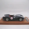 Ferrari 250 TR Pontoon-Fender #12 Curt Lincoln "Team Askolin" 3rd Place "Elaintarhanajo" (1958) "Mythos Series" with Display Case Limited Edition to 40 pieces Worldwide 1/18 Model Car by Tecnomodel