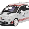 Fiat 500 Abarth Assetto Corse Presentation Gray 1/18 Model Car Top Speed TS0433