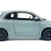 2023 Fiat 500e Light Blue 1/24 Diecast Model Car by Bburago