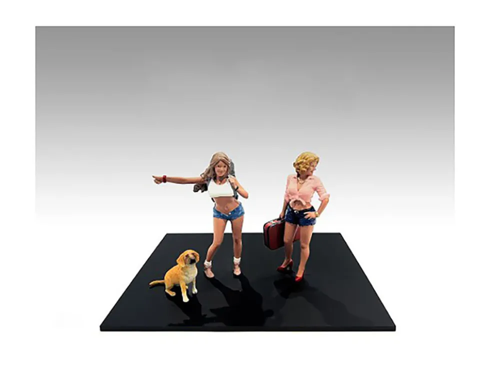 Figure24 Series 1 9 piece Figure Set for 1/24 Scale Models American Diorama 24701-24702-24703-24704-24705-24706-24707