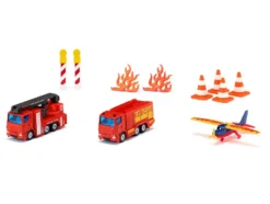 Fire Brigade 11 piece Set Diecast Models by Siku