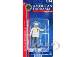 Firefighters Fire Captain Figure 1/24 Scale Models American Diorama 76418
