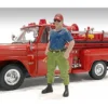 Firefighters Off Duty Figure 1/24 Scale Models American Diorama 76421