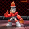 Fire Man 5 5 Moveable Figure with Accessories and Alternate Head and Hands Mega Man 1987 Video Game model Jada 34222