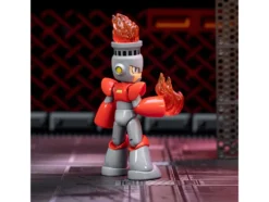 Fire Man 5 5 Moveable Figure with Accessories and Alternate Head and Hands Mega Man 1987 Video Game model Jada 34222