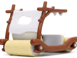 Flintmobile Fred Flintstone Diecast Figurine The Flintstones Hollywood Rides Series 1/32 Diecast Model Car Jada 33382