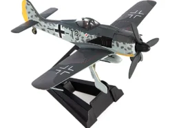 Focke Wulf Fw 190A 8 Fighter Aircraft JG 26 Schlageter France 1945 German Luftwaffe 1/72 Diecast Model JC Wings JCW-72-FW190-003