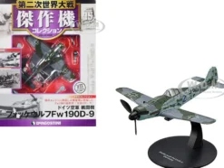 Focke Wulf Fw 190D 9 Fighter Aircraft German Air Force Luftwaffe 1/72 Diecast Model DeAgostini DAWF15