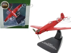Focke Wulf Ta 152H 0 War Plane Oberstleutnant Fritz Aufhammer Stab JG 301 Stendall Airfield Germany 1945 Oxford Aviation Series 1/72 Diecast Model Airplane Oxford Diecast AC096